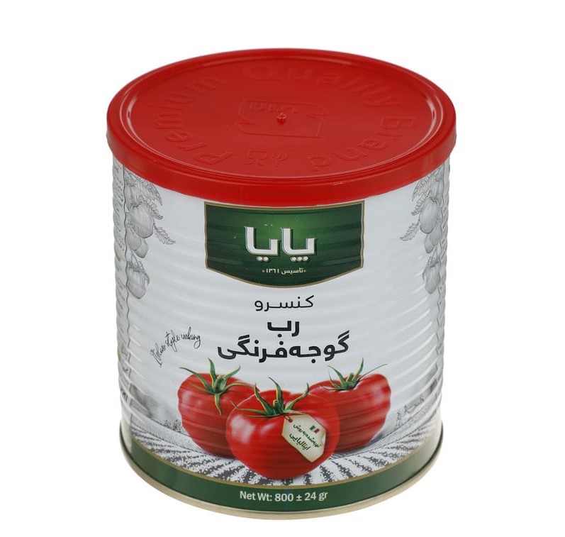 تصویر 2 از رب گوجه فرنگی پایا با غلظت طبیعی و عصاره غنی برای پخت های اصیل ایرانی